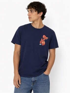 Uniqlo Jeff Koon’s Collab - Navy Shirt With Balloon Dog